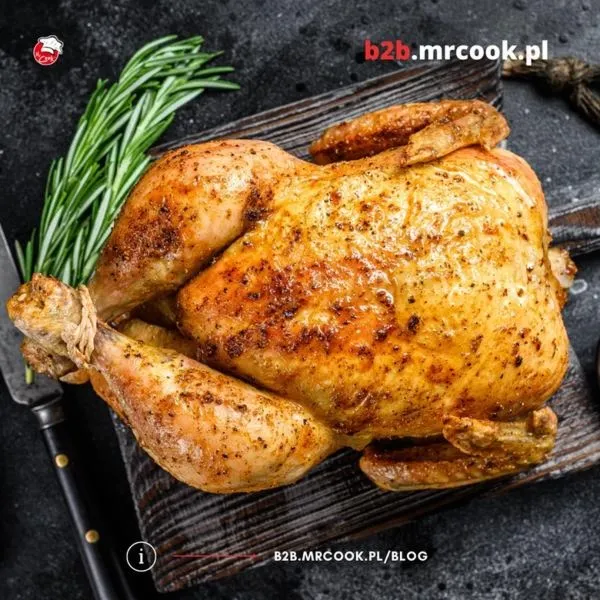 Idealny czas pieczenia całego kurczaka - jak uzyskać soczystość i chrupkość?