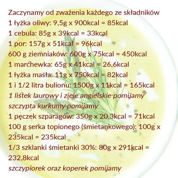 Ile kalorii ma zupa? sprawdź kaloryczność najpopularniejszych zup