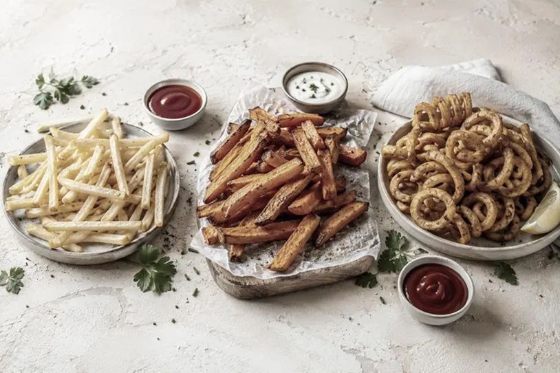 Ceny frytek w fast foodach