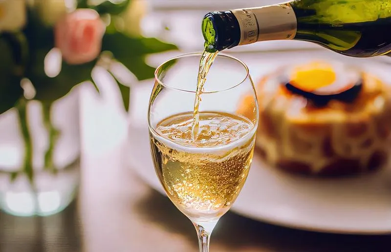 Eleganckie podanie sorbetów i granity