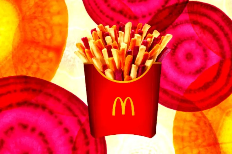 Frytki McDonald's wartości odżywcze