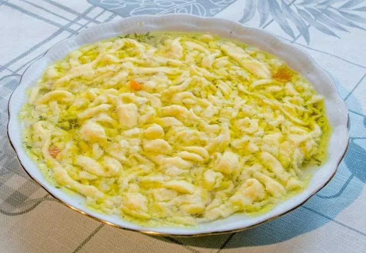 Kluski lane na mleku