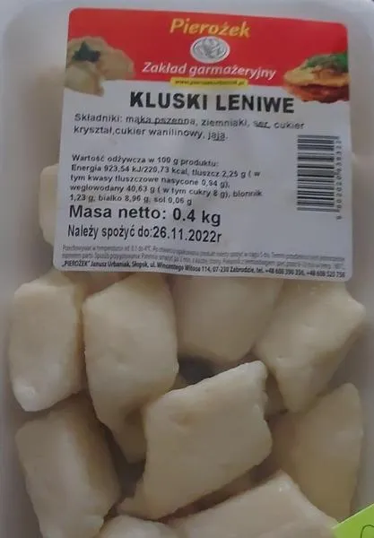 Kluski leniwe