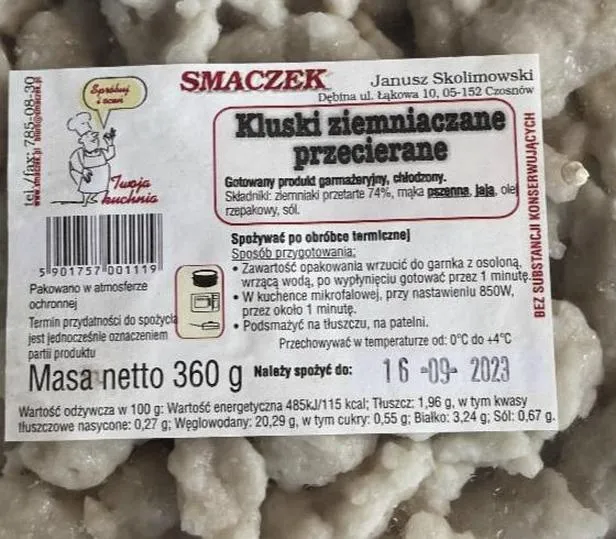 Kluski ziemniaczane przepisy