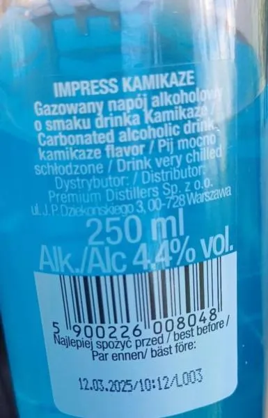 Kontrolowanie kalorii przy piciu