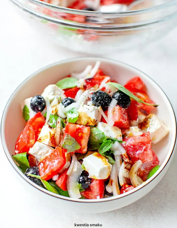 Letnie sałatki z fetą