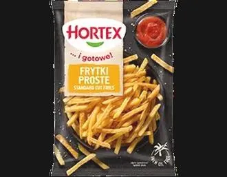 Mrożone frytki na patelni