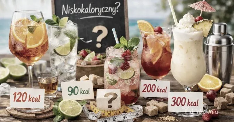 Niskokaloryczne koktajle