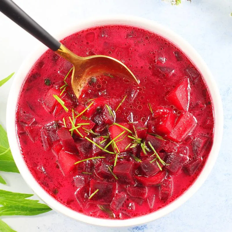 Przepis na zupę buraczkową