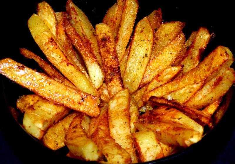 Przygotowanie frytek z piekarnika