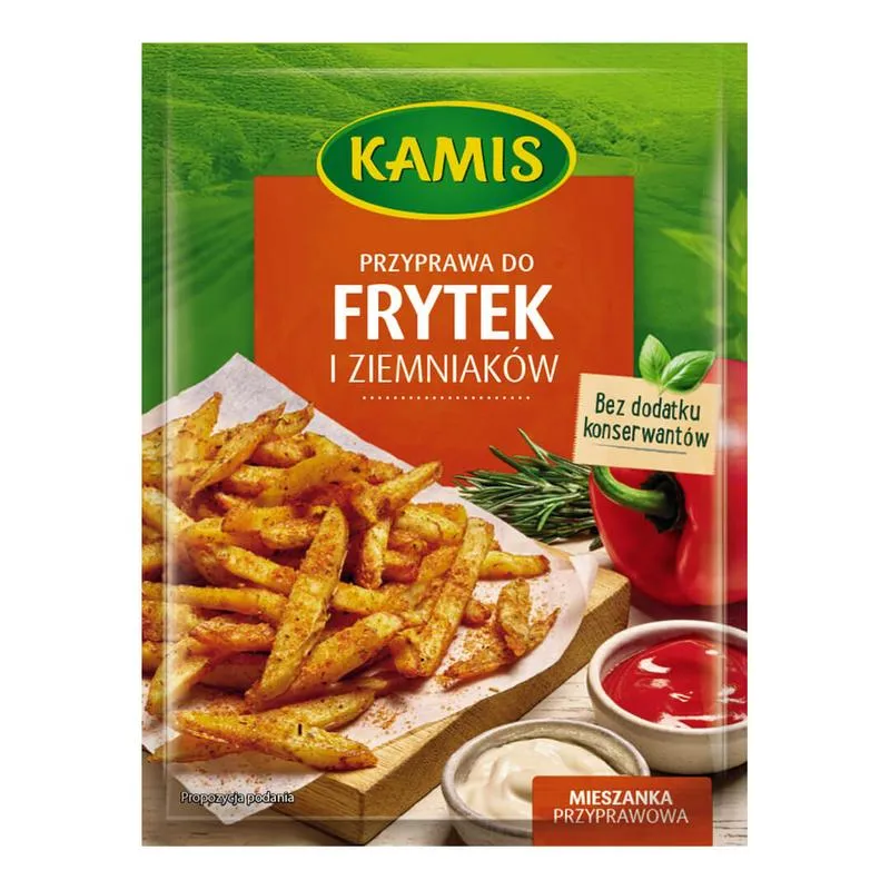 Przyprawy regionalne do frytek
