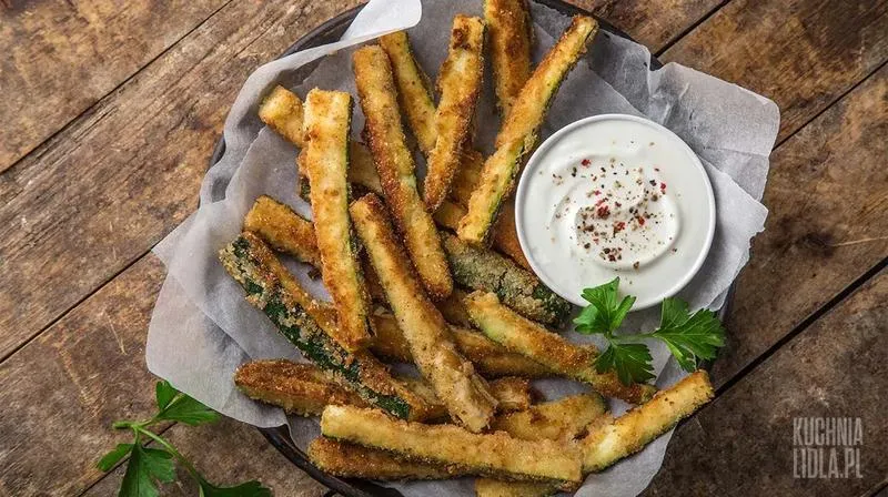 Sekrety chrupkości frytek z cukinii