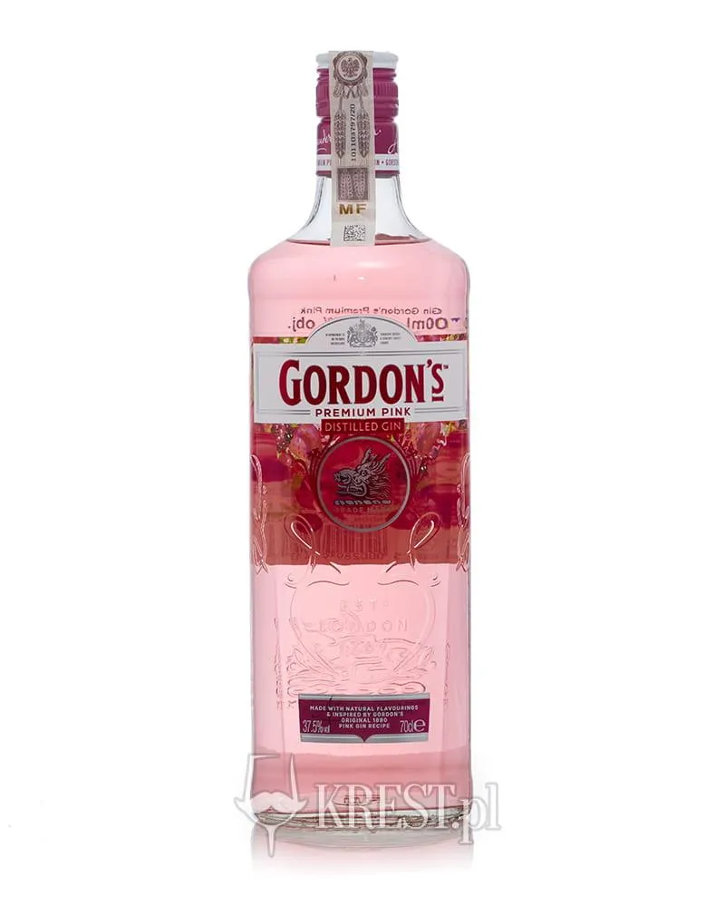 Składniki i produkcja różowego ginu