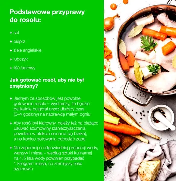 Tradycyjne przyprawy do rosołu