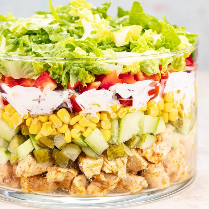 Wartości odżywcze sałatki z gyrosa