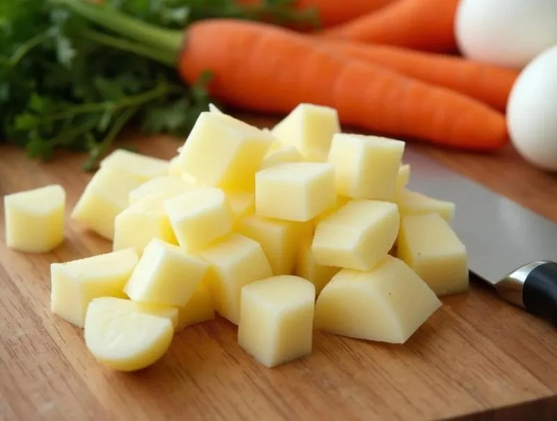 Wybór ziemniaków do sałatki jarzynowej