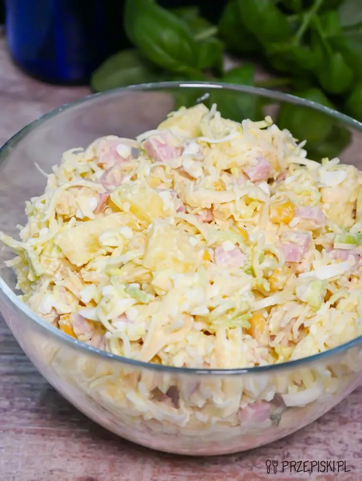 Zdrowa sałatka z pora