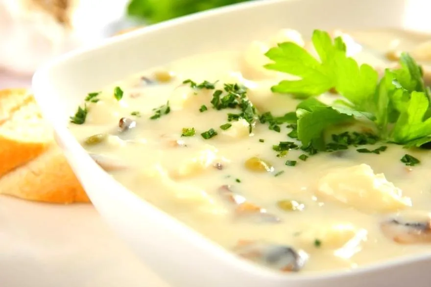 Zdrowe posiłki zupa