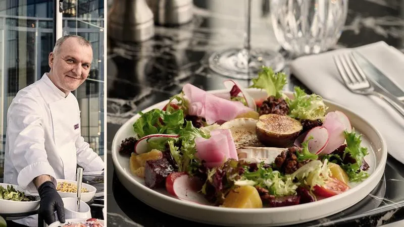 Zdrowe składniki sałatki